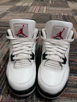 White Cement Jordan 4s