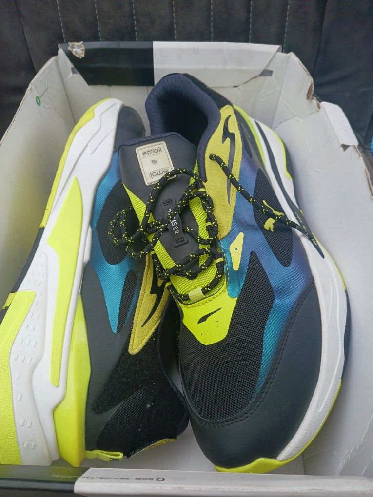 Puma Emoji Pack Black Used Once Size 14 $20