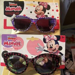 Two Minnie Kids Sunglasses New