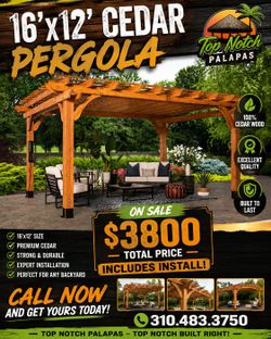 Pergola/ palapa( cll fr prce)
