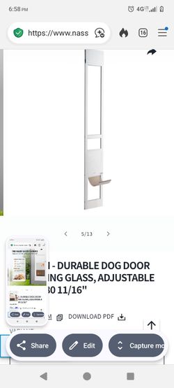 Dog Door/ For Sliding Doors