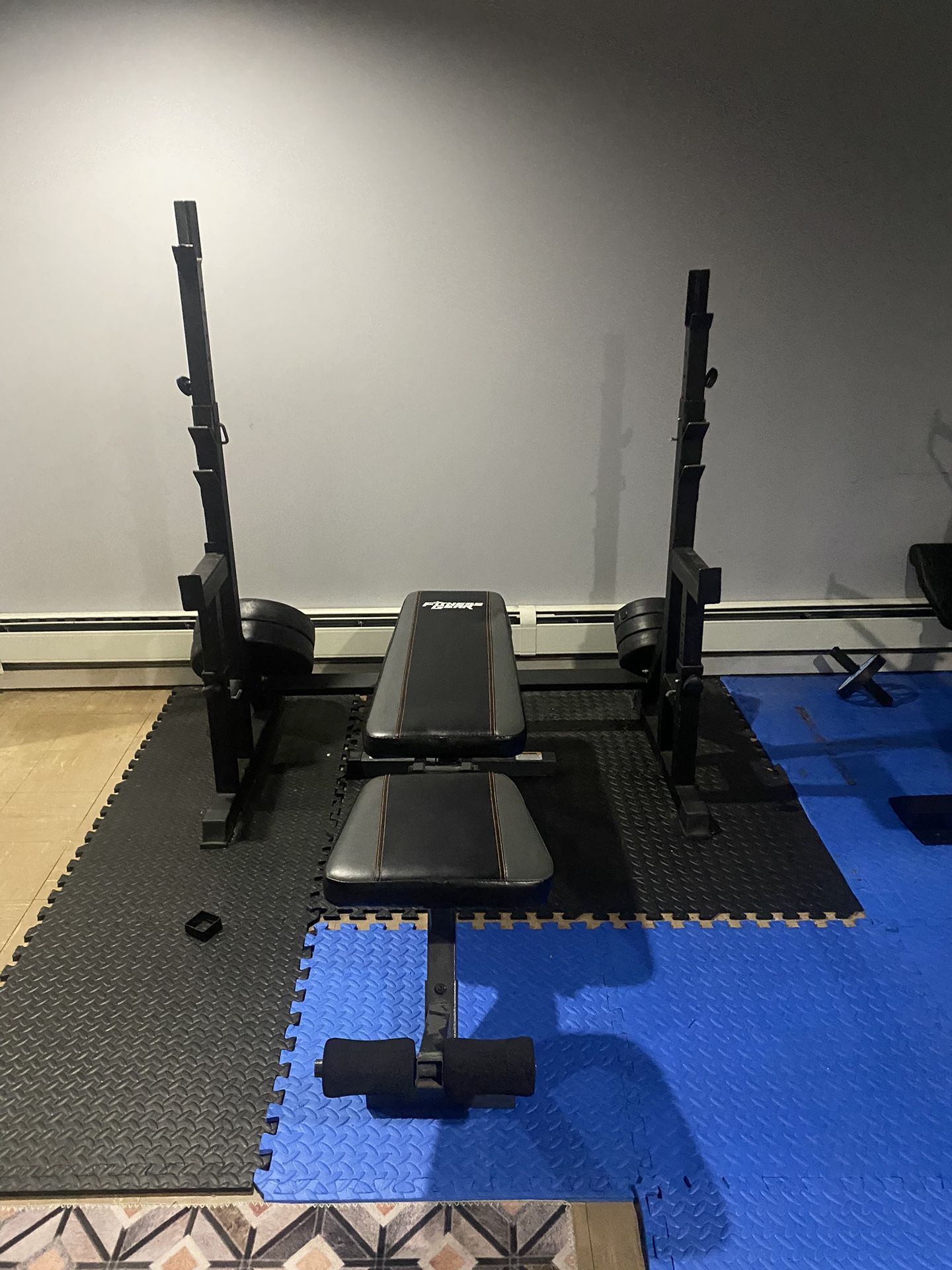 Adjustable Bench And Rack 