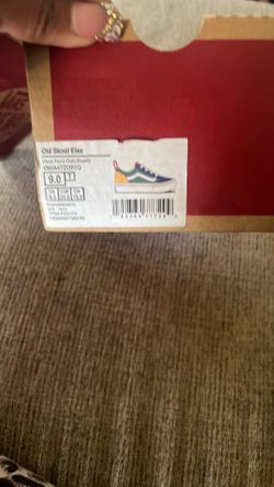 Vans size 9 kids