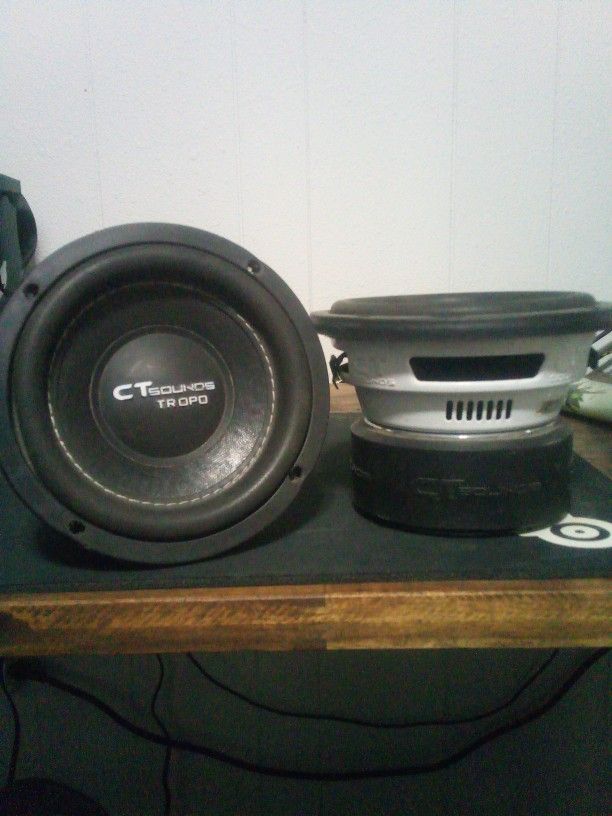 2 Ct Sounds Tropo 6.5in Subwoofer