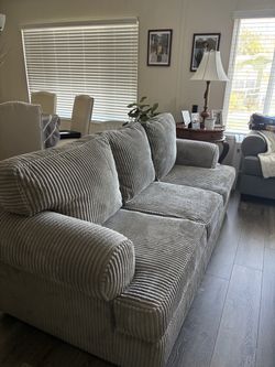 Couch 7 foot chenille