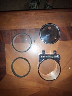 Led clamp light w mounting bracket and hardware