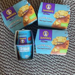 4 Packs Single Serve Annie’s Gluten Free Mac And Cheese
