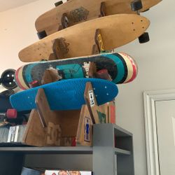 Skate Board Rack 