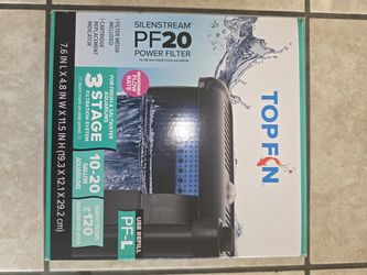 Top Fin PF20 Power Aquarium Filter