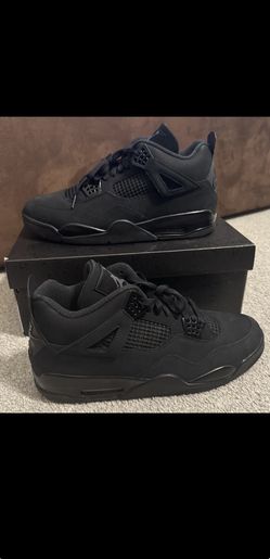 Air Jordan 4 “Black Cat” FV5029-010 Size 11 / 10.5 / 9