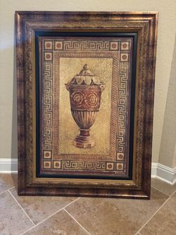 Framed Decorative Art Piece
