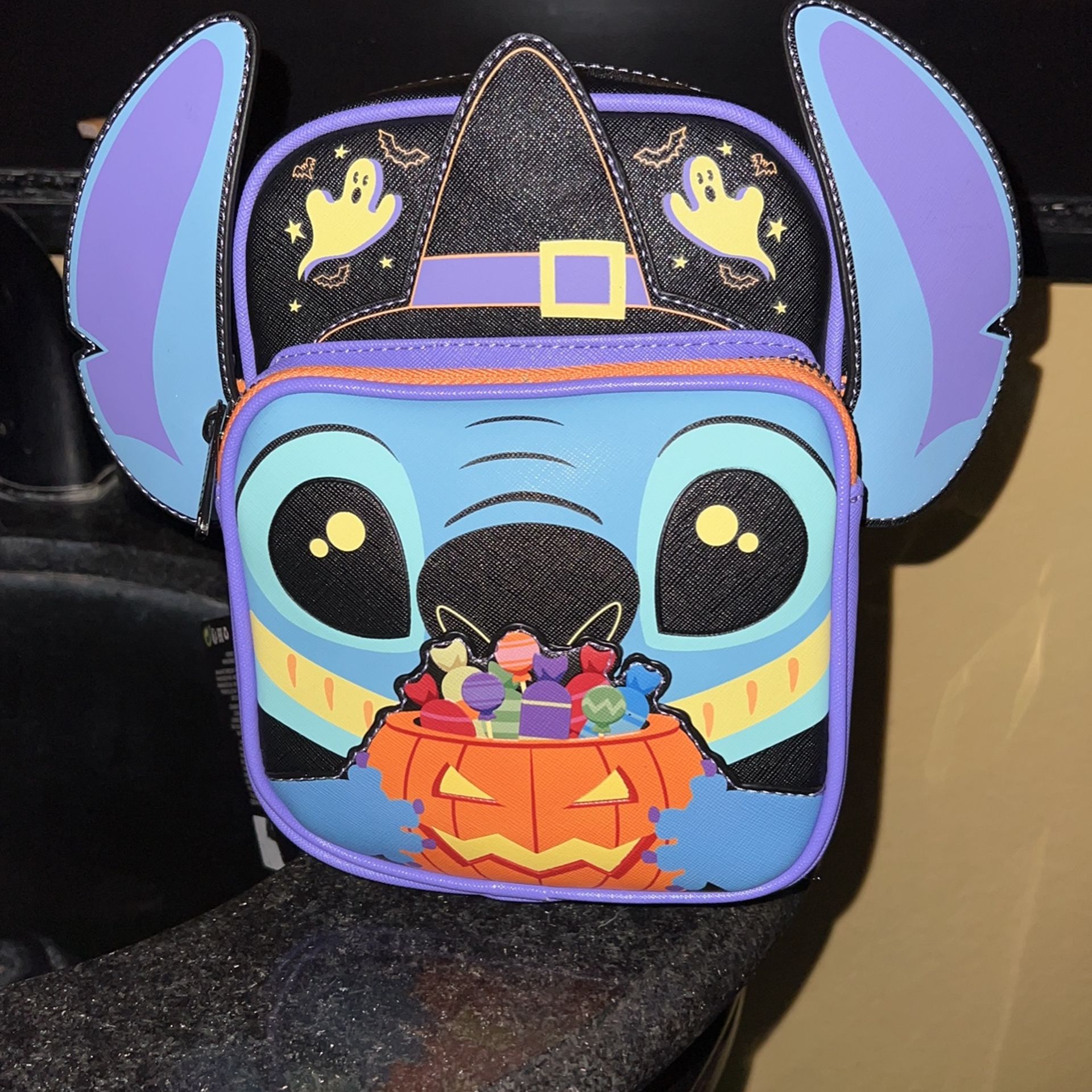 Stitch Halloween Purse NWT