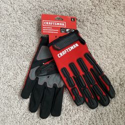 **Brand New** Craftsman Impact Mechanic  Gloves (Size: L) 