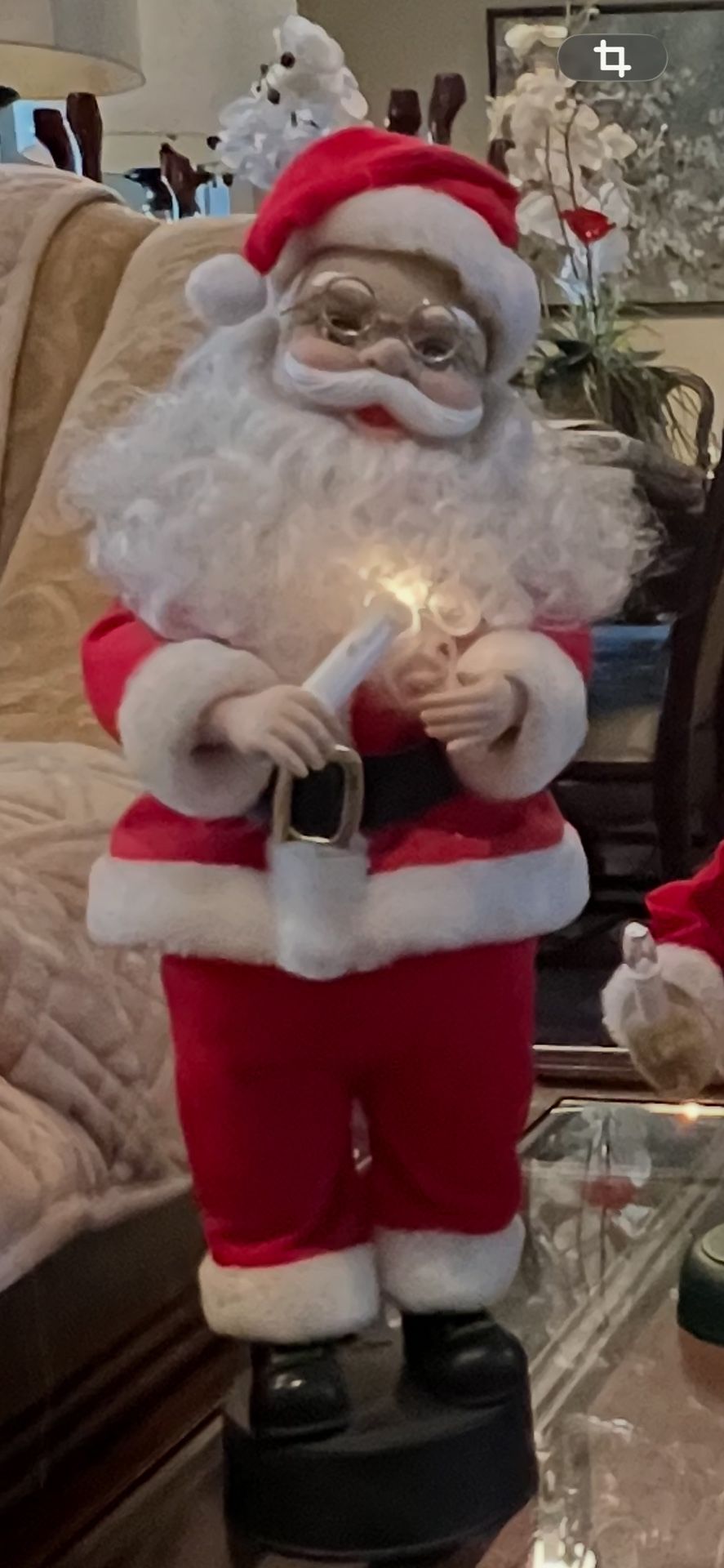 Christmas Decorations! Buy 1 or all! $10 each for mouse or bear, $20 for Res Santa, $40 for Fancy Colorful Santa! Or buy them all for $75!