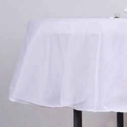 New 90” Round Tablecloth 