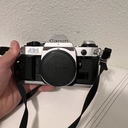Canon AE-1 Program 35mm SLR Film Camera Body Silver from Japan with documents