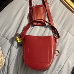 2 In 1 Red Cross Body bag