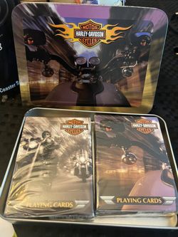 Harley Davidson Playing Cards 2 Decks