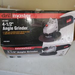 DRILL MASTER 4.5in ANGLE GRINDER