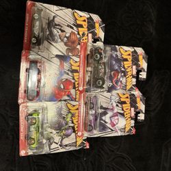 Spider-Man Hot Wheel Full Set 