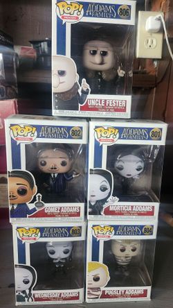 Funko Pops The Adam's family