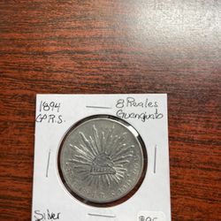 Silver Mexican - 8 Reales 