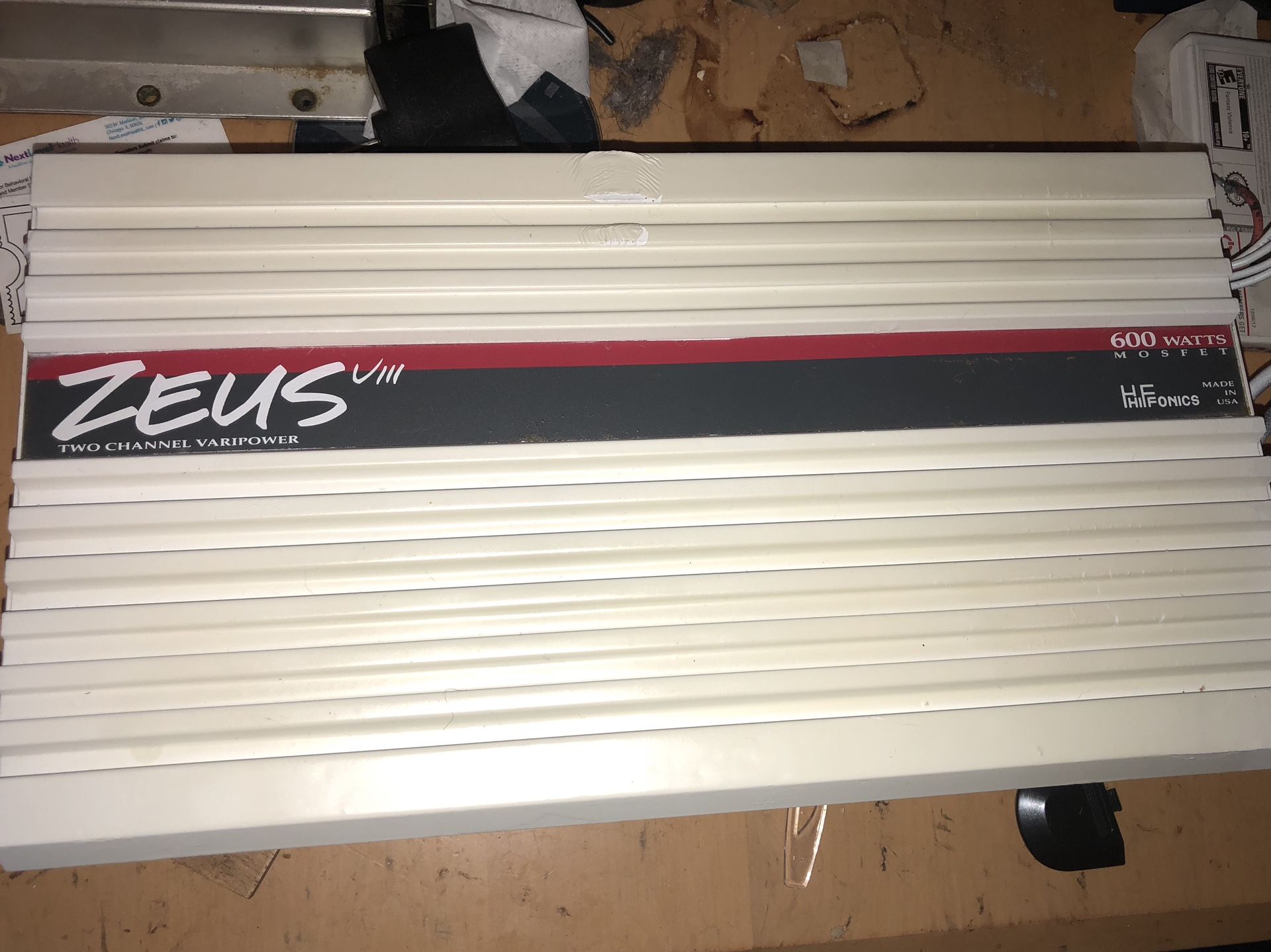 HIFONICS ZEUS OLD SCHOOL AMPLIFIER for Sale in Chicago, IL OfferUp