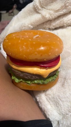 Hamburger candle