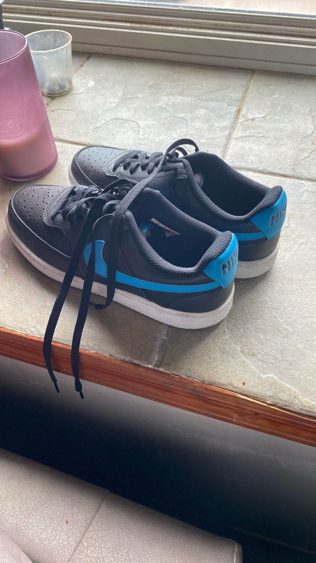 Nike Court Visions Low Blue Size 8