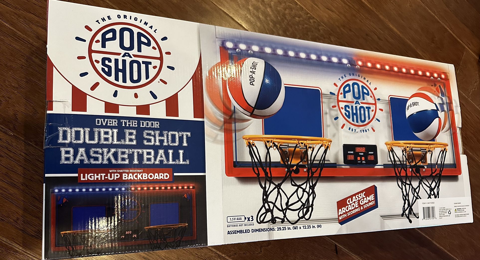 Pop - a -Shot over the door basketball hoop
