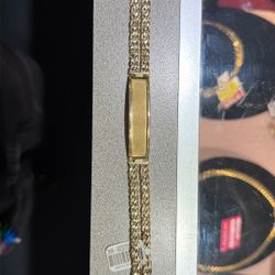 14k gold bracelet 