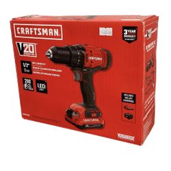 20v Craftsman 1/2” Drill / Driver Kit