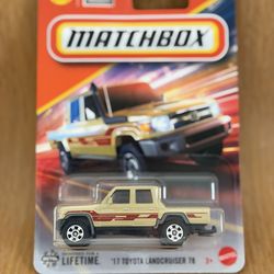 Matchbox 2017 Toyota Landcruiser 78 🏔️