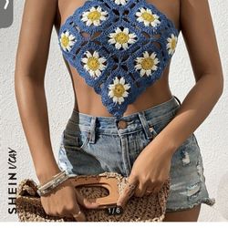 Shein clothes Halter Tops 