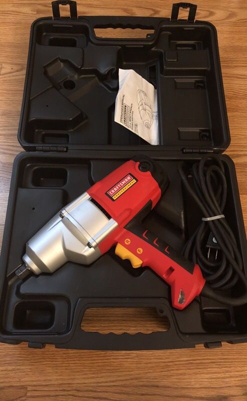 Craftsman 120V Model 315.272990 Professional 1/2" Impact Wrench Double Insulated