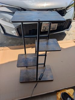 Plant Stand and Grow Lights