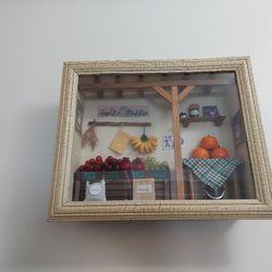 3D Framed Minuture Fruit Stand