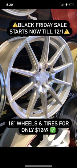 18” F1R Rims Get Approved for Finance Now ! NO CREDIT CHECK