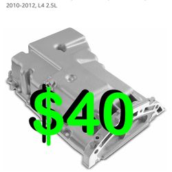 Engine Oil Pan Sump with Drain Plug Compatible with Mazda 3 2010-2013, 5 2012-2015, 6 2010-2013, CX-7 2010-2012, L4 2.5L