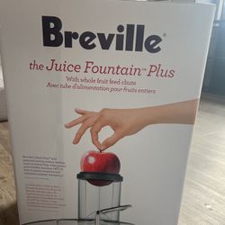 Breville, The Juice Fountain Plus $95 Or BO