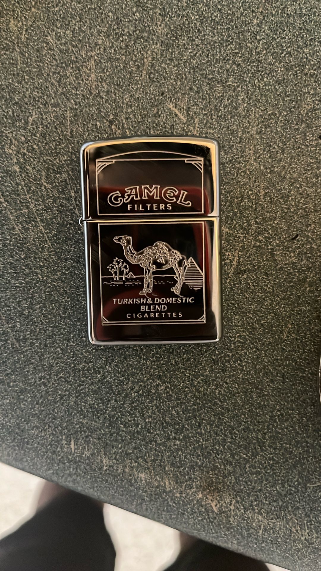 Vintage Camel lighter And Case