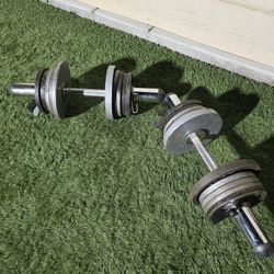 olympic dumbbell 30lbs Pair With 3 Extra 2.5lbs