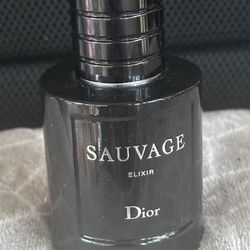 Dior Sauvage Elixir 2oz (90% Full ) 