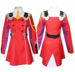 DARLING in the FRANXX Zero Two Cosplay Costume (New)