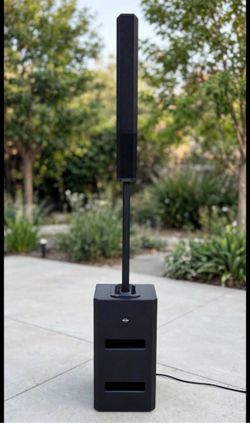 Lotaway EQ-800 Column PA Speaker System — Matched Pair