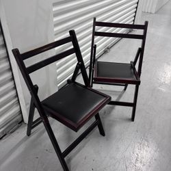 Wooden Folding Chairs 