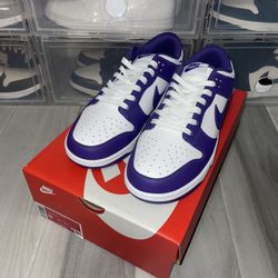 Nike Dunk Low "Championship Court Purple " - SIZE：8.5 M 