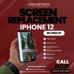 Apple iPhone 12 mini Screen Replacement Display | Premium & Aftermarket | OLED & LCD