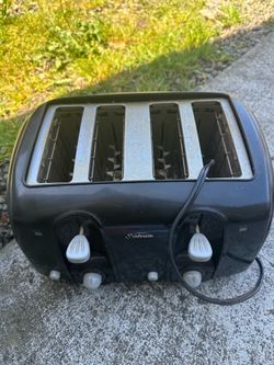 Sunbeam 4 Slice Toaster – Black – Works Great