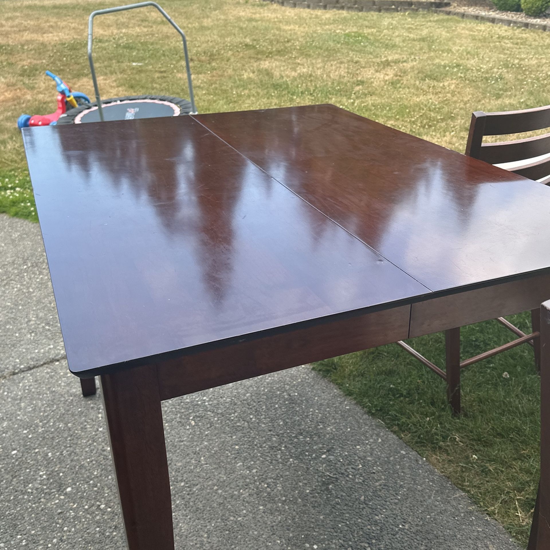 Dining Table With Four Chairs